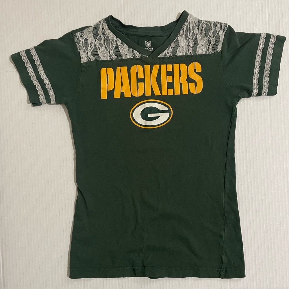 NFL Green Bay Packers Large 10/12 Girls Shirt